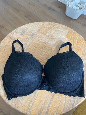 Torrid CURVE Black Padded Push Up Bra